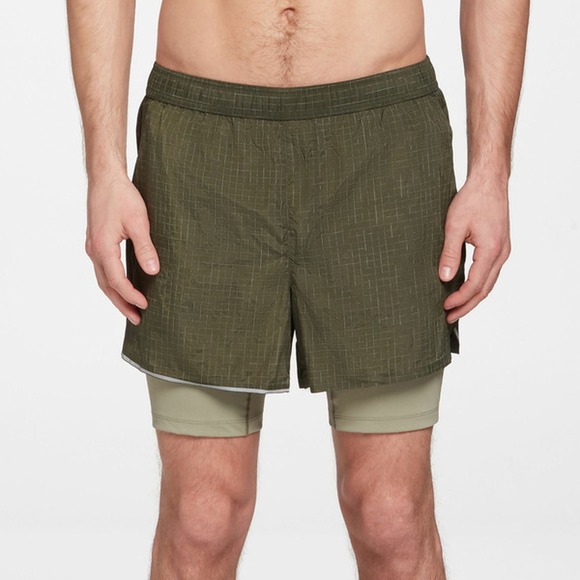 VRST Other - VRST Mens Elevated Hybrid Run Short‎ Forest Night Green XL MAX100406 NWT